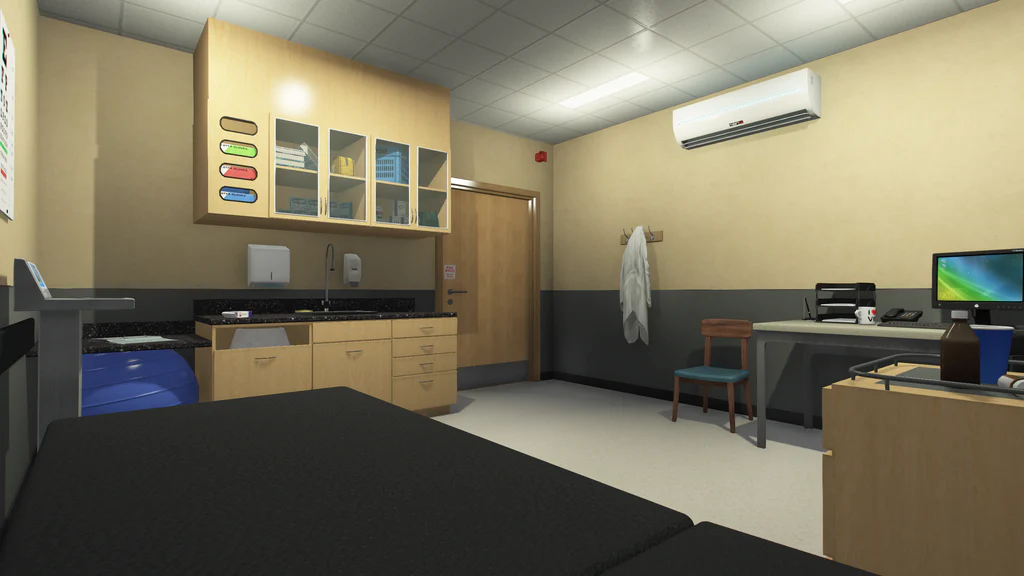 Clinic Center consultation room GTA V FiveM Interior MLO