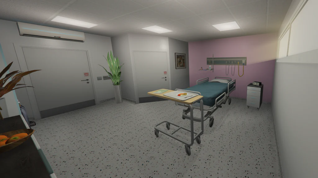 Medical Center hospital room GTA V FiveM Interior MLO