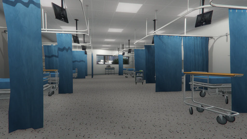 Mount Zonah Medical Center break room GTA V FiveM Interior MLO