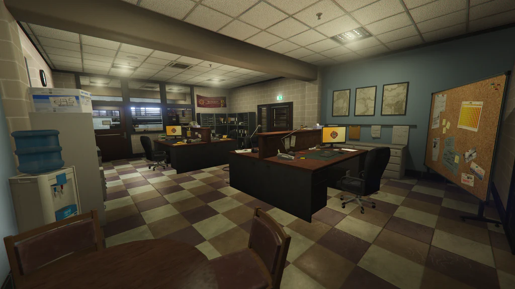 Blaine County Fire Department open space GTA V FiveM Interior MLO
