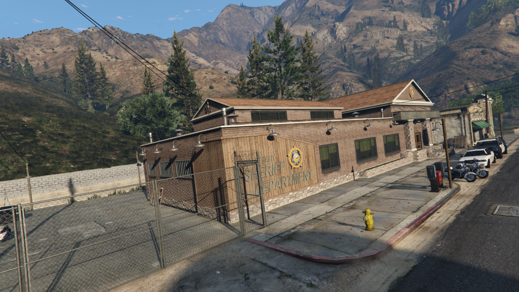 Grapeseed Sheriff’s Department exterior GTA V FiveM Interior MLO