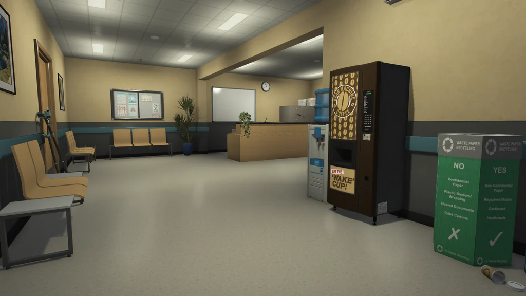 Clinic Center entrance hallway GTA V FiveM Interior MLO