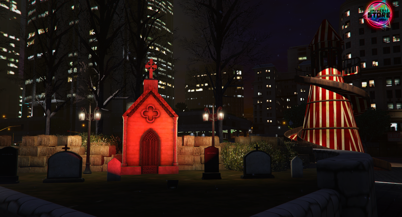 Universe Store · Square Halloween - Circus