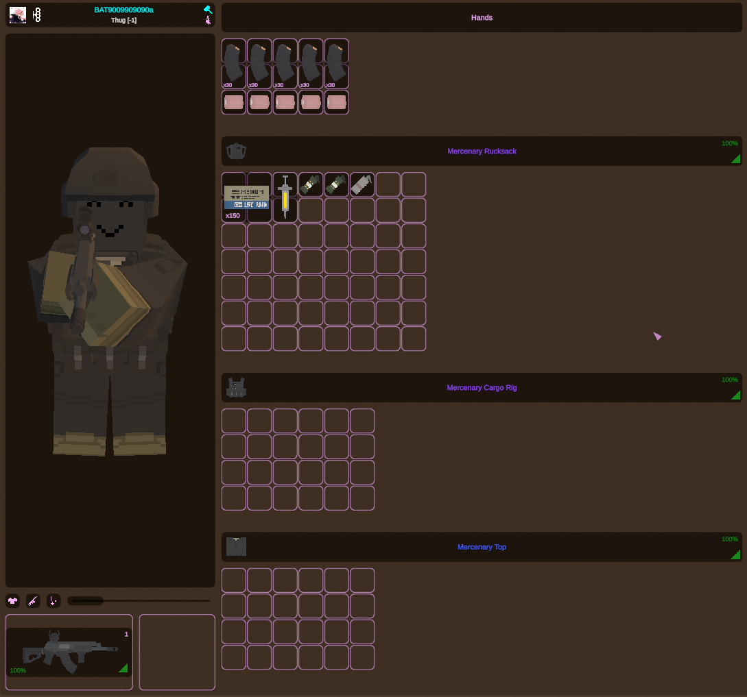 Mercenary Kit
