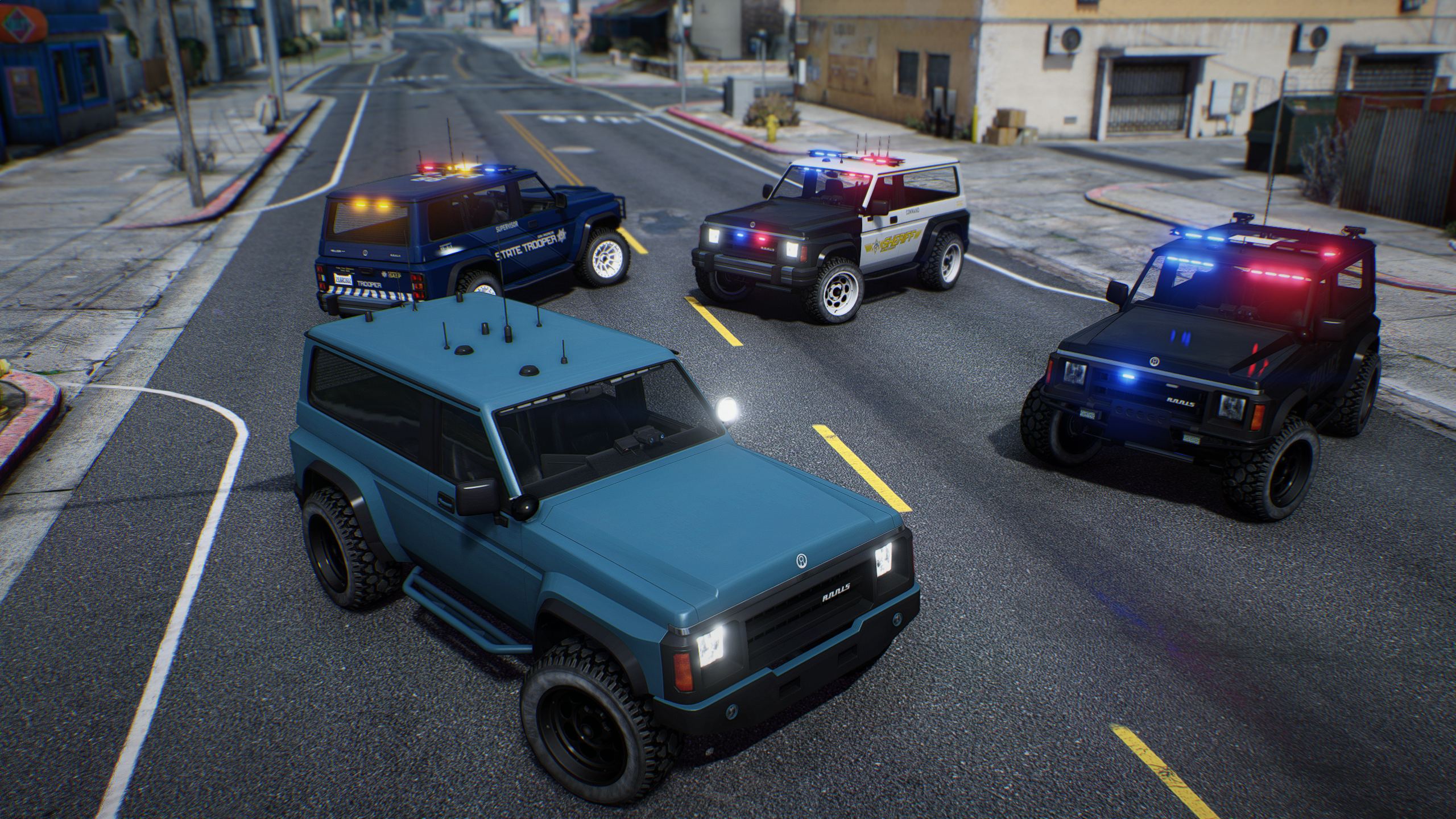 Lore-Friendly New Series Police Hellion Cruiser thumbnail 4