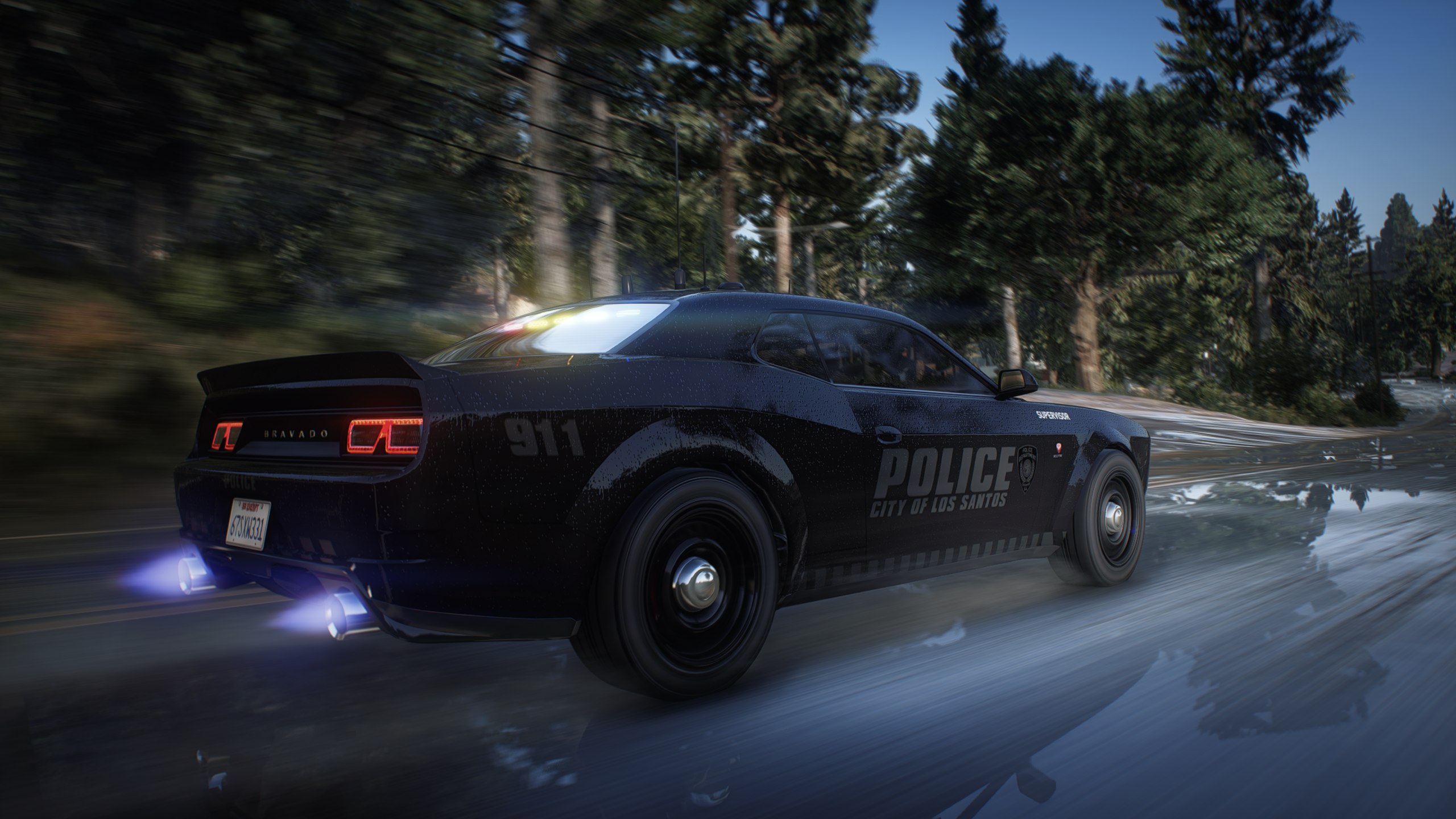 Lore-Friendly New Series Police Gauntlet Hellfire Interceptor thumbnail 2