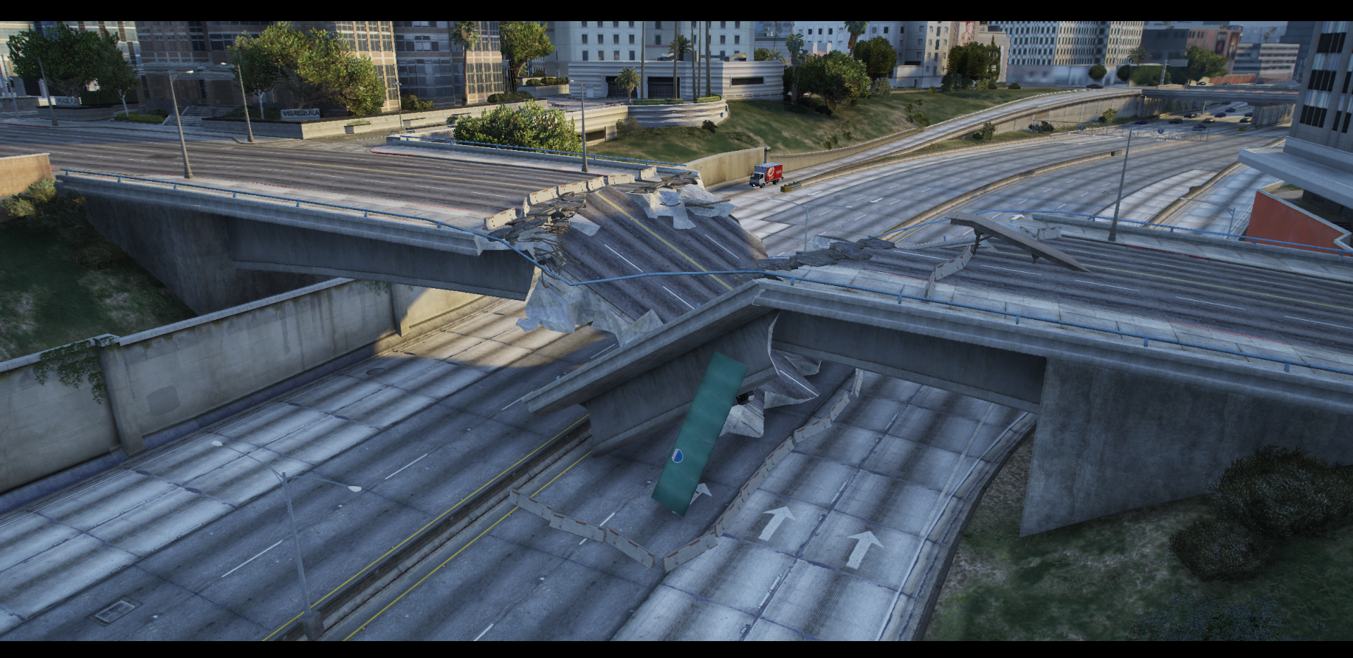 [PAID] Destroyed Freeway Bridge thumbnail 2