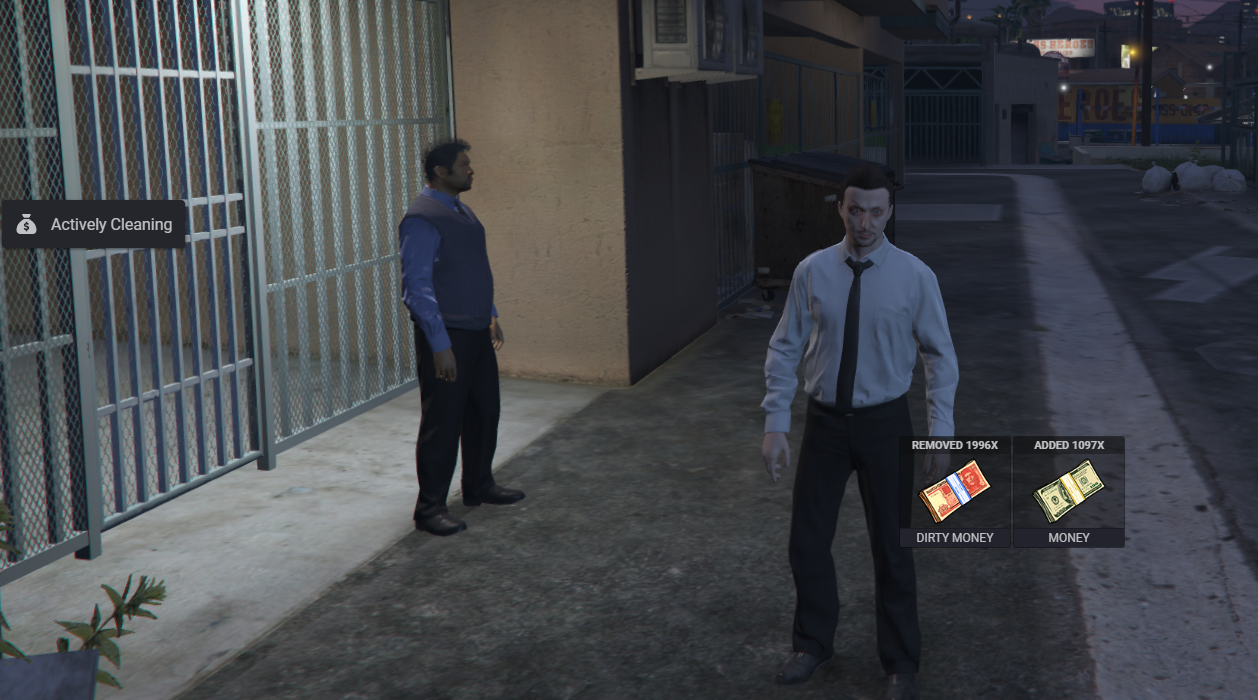 Possible Money Laundering [QBX/QB/ESX] - FiveM Script Screenshot