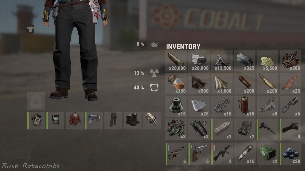Legendary Kit Rust Rust Ratacombs · Mythic - Permanent