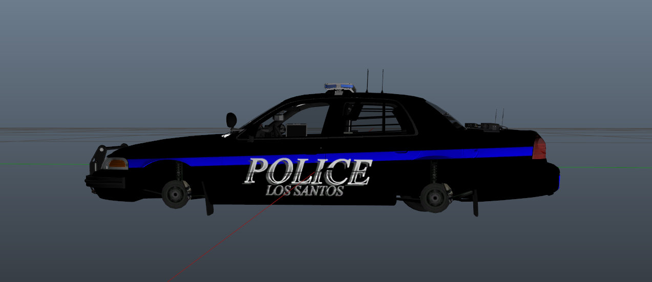 Kutter Edge Studios LSPD Thin Blue Line