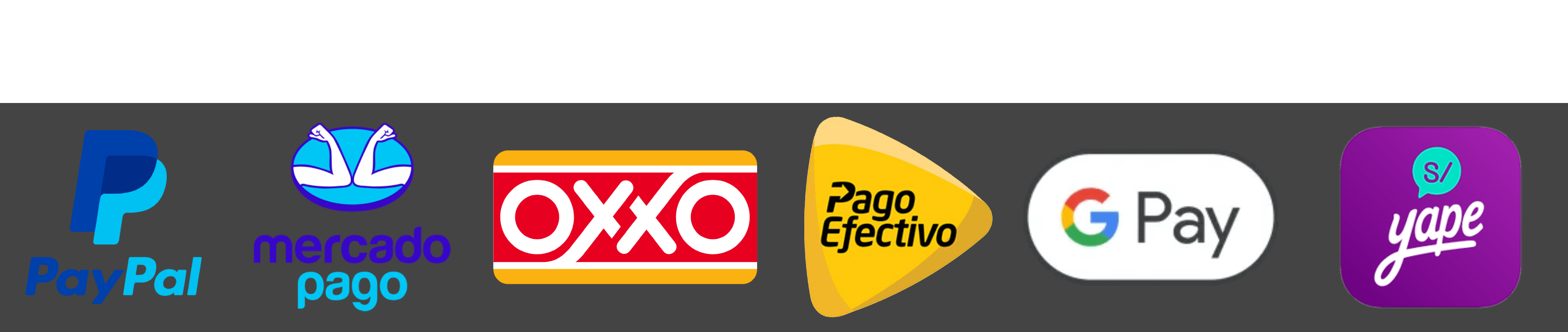 Métodos de pago