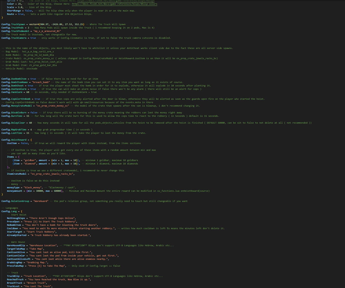 [PAID] [ESX] [QB] Private Truck Heist thumbnail 3