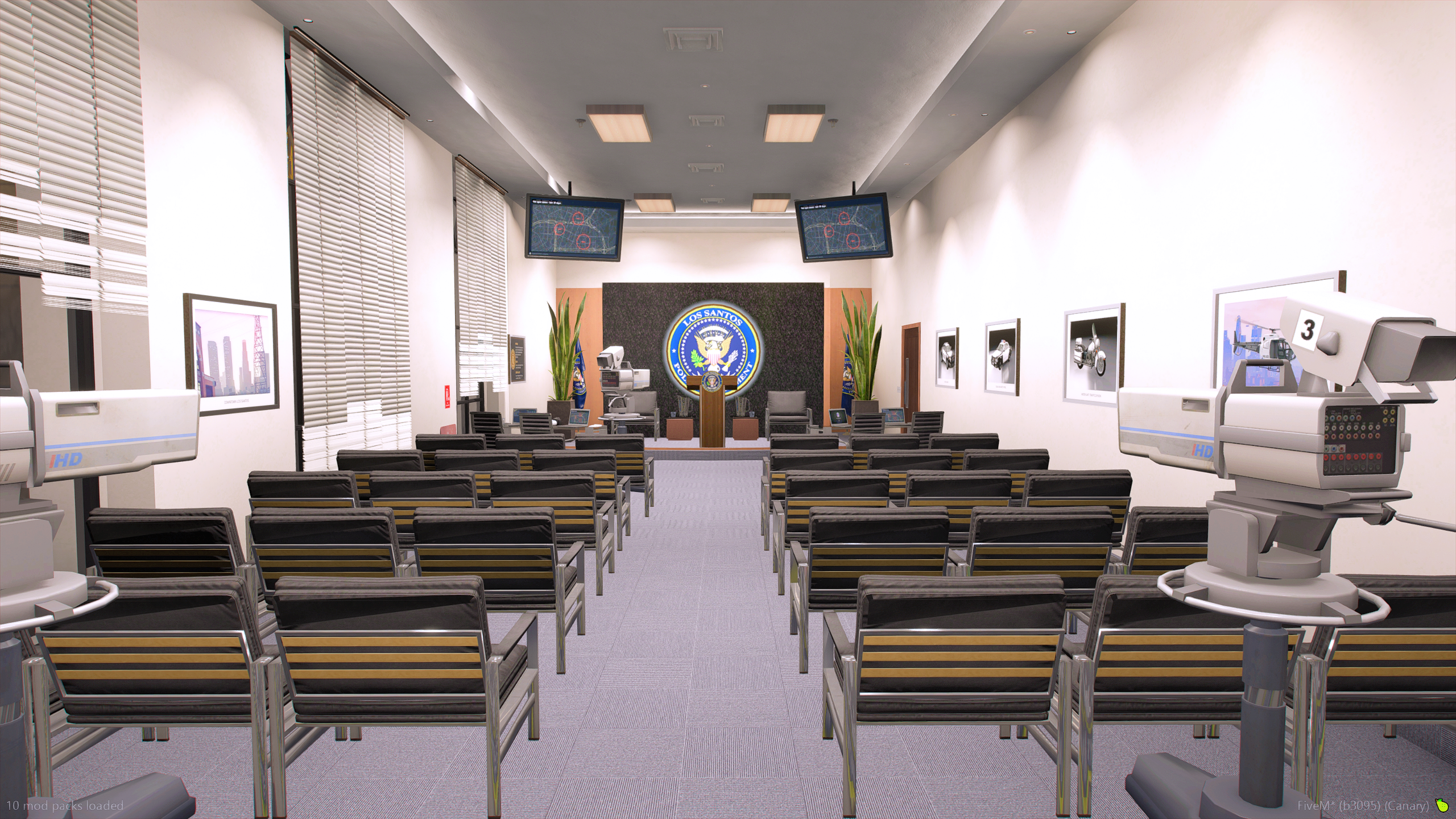Large auditorium and conference hall
