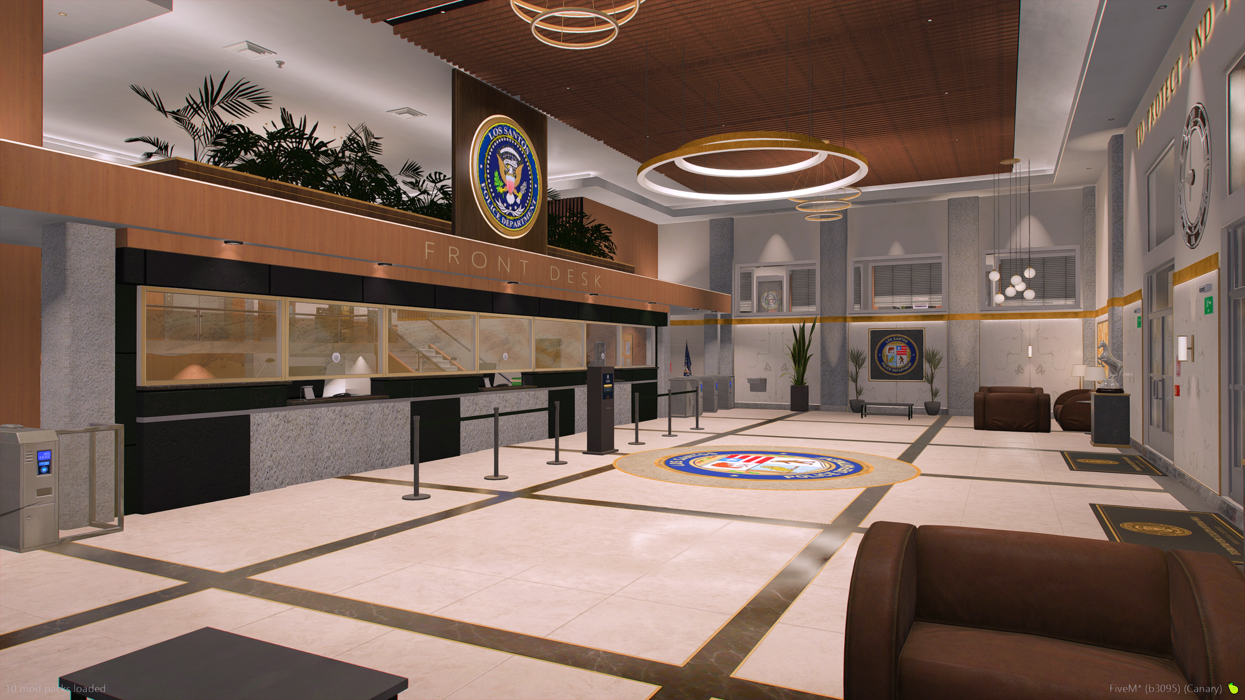 Main lobby and reception