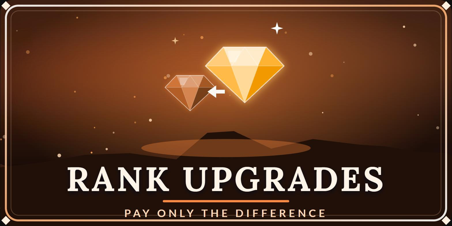 Rank Upgrades