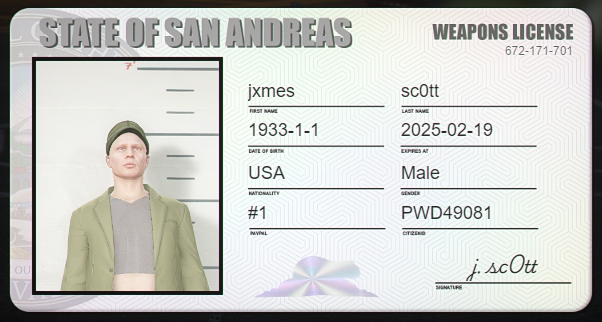 [10% OFF] ID Cards / Licenses (ID, Drivers, Pilots, Weapons, Medical Marijuana) thumbnail 5