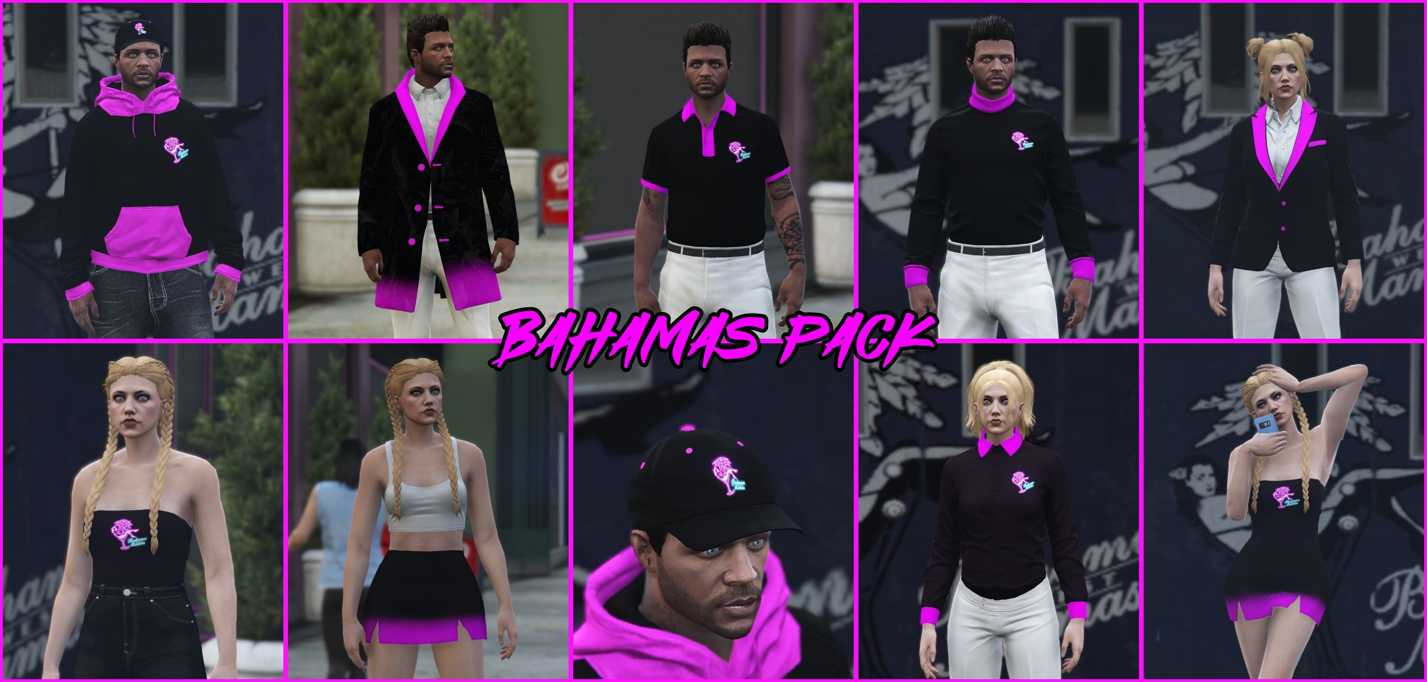 The Hood V Clothes Bahama Mamas Pack