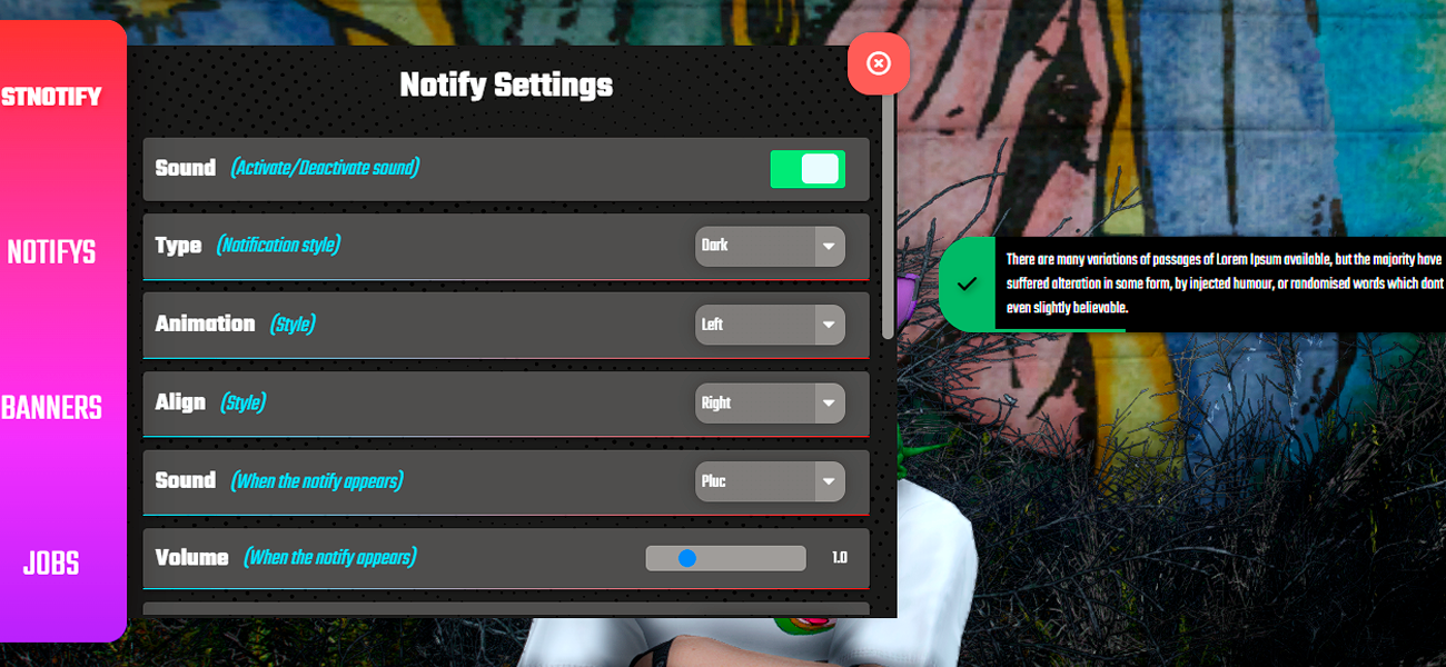 stNotify | NOTIFICATION and JOB BANNERS Fivem Script [ESX/QB/Standalone] thumbnail 2