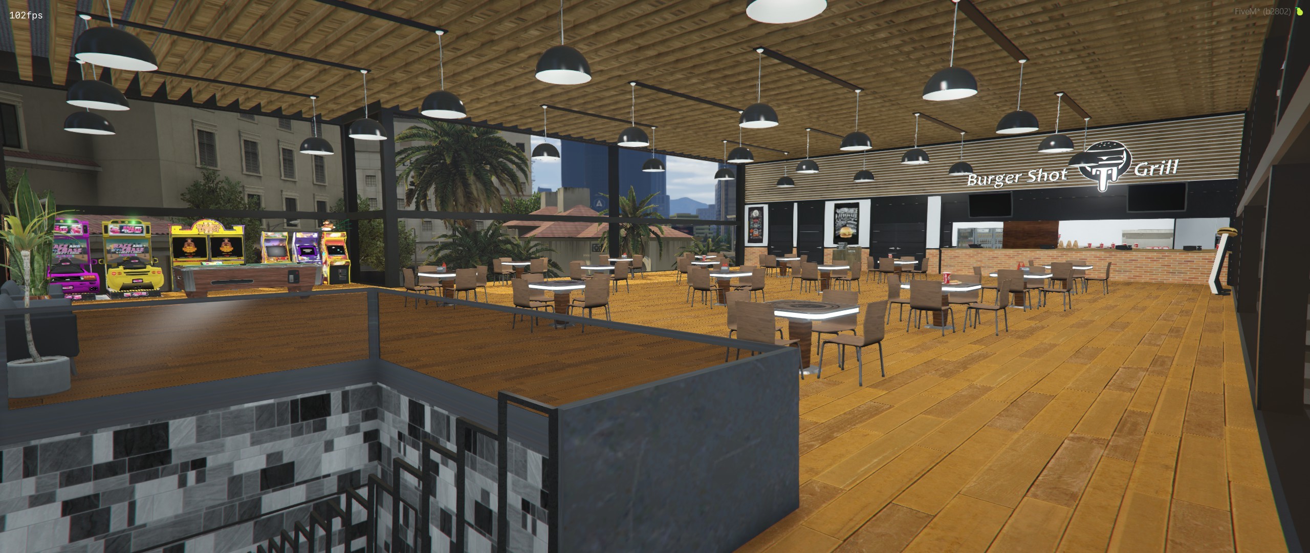 Burger Shot Grill - Hamburger / Farm Coke [MLO] thumbnail 2