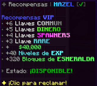 Recompensa diaria