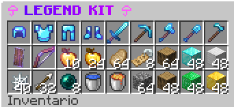 Kit exclusivo Legend