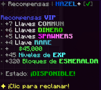 Recompensa diaria