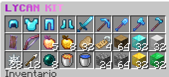 Kit exclusivo Lycan