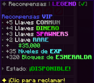 Recompensa diaria