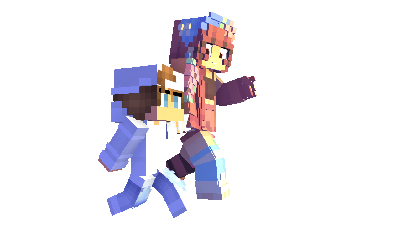 Dos jugadores de Sypheria corriendo juntos
