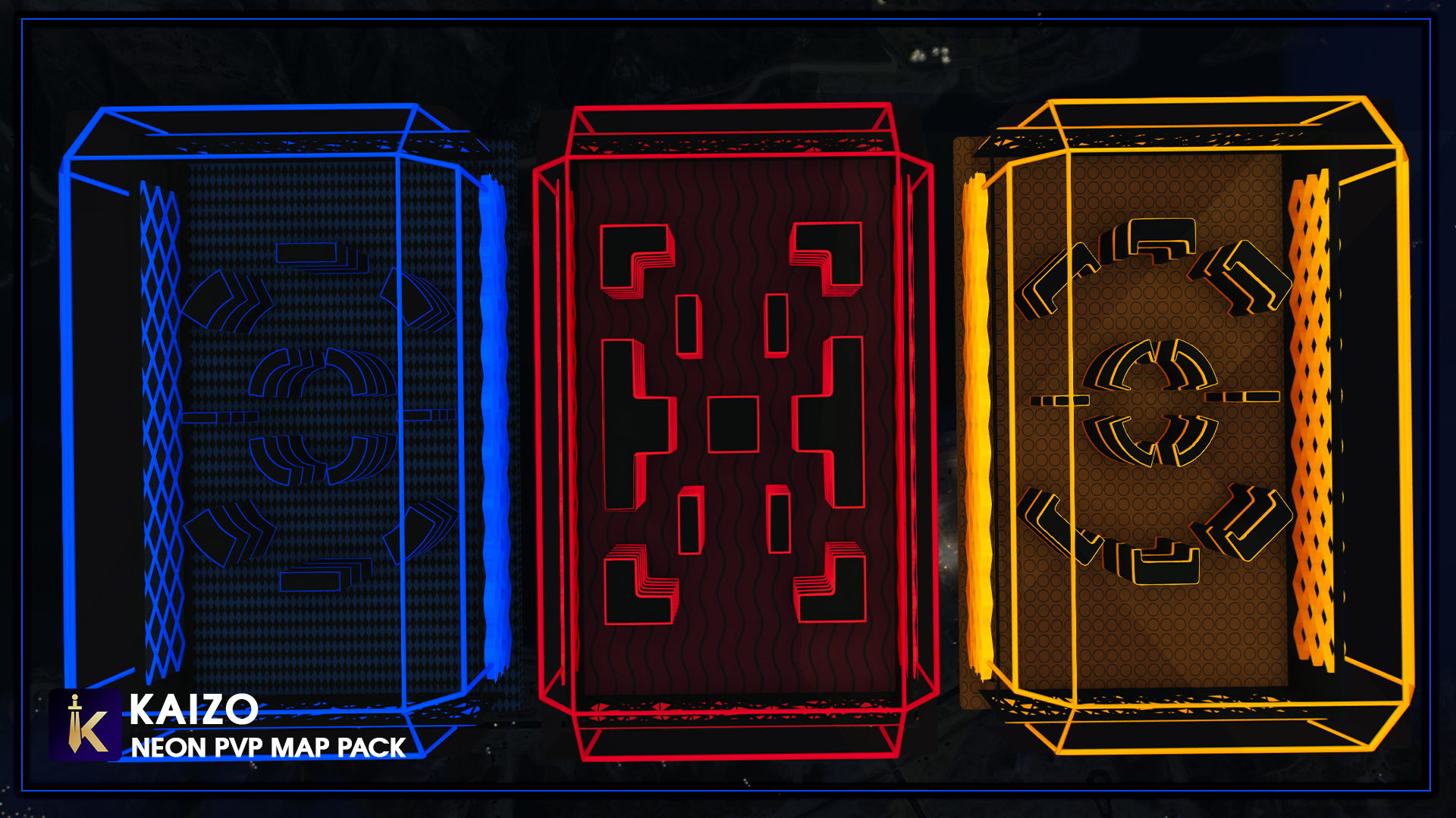 Neon PVP Arena Pack screenshot 2