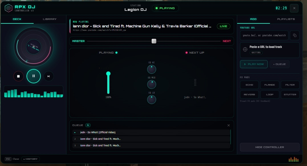 Rxp Server RPX - (RolePlay Xclusive) - QB, QBX, ESX and Clothing