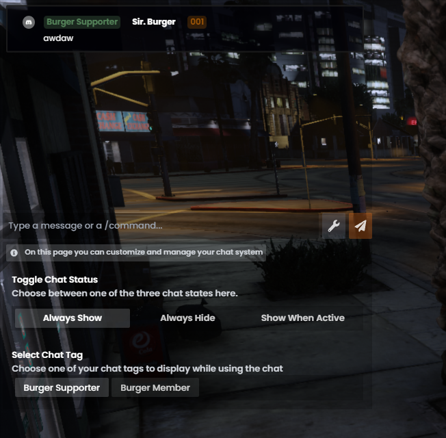 Burger Mods · BURGER-CHAT