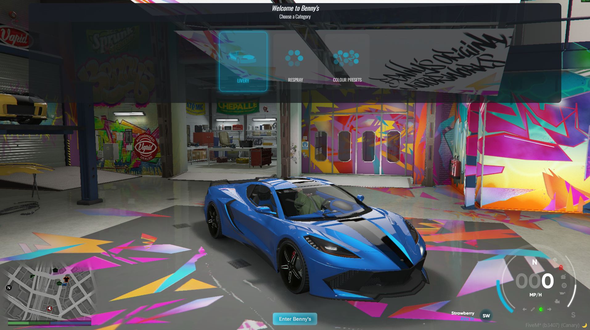 The Underground · Benny's Customs [ESX, QB, QBOX]