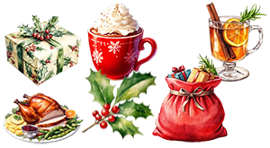 sample icons from TILP Christmas Pack
