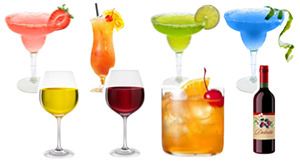 sample image of outlined alcohol icon images