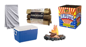 sample image of unlined camping icon images