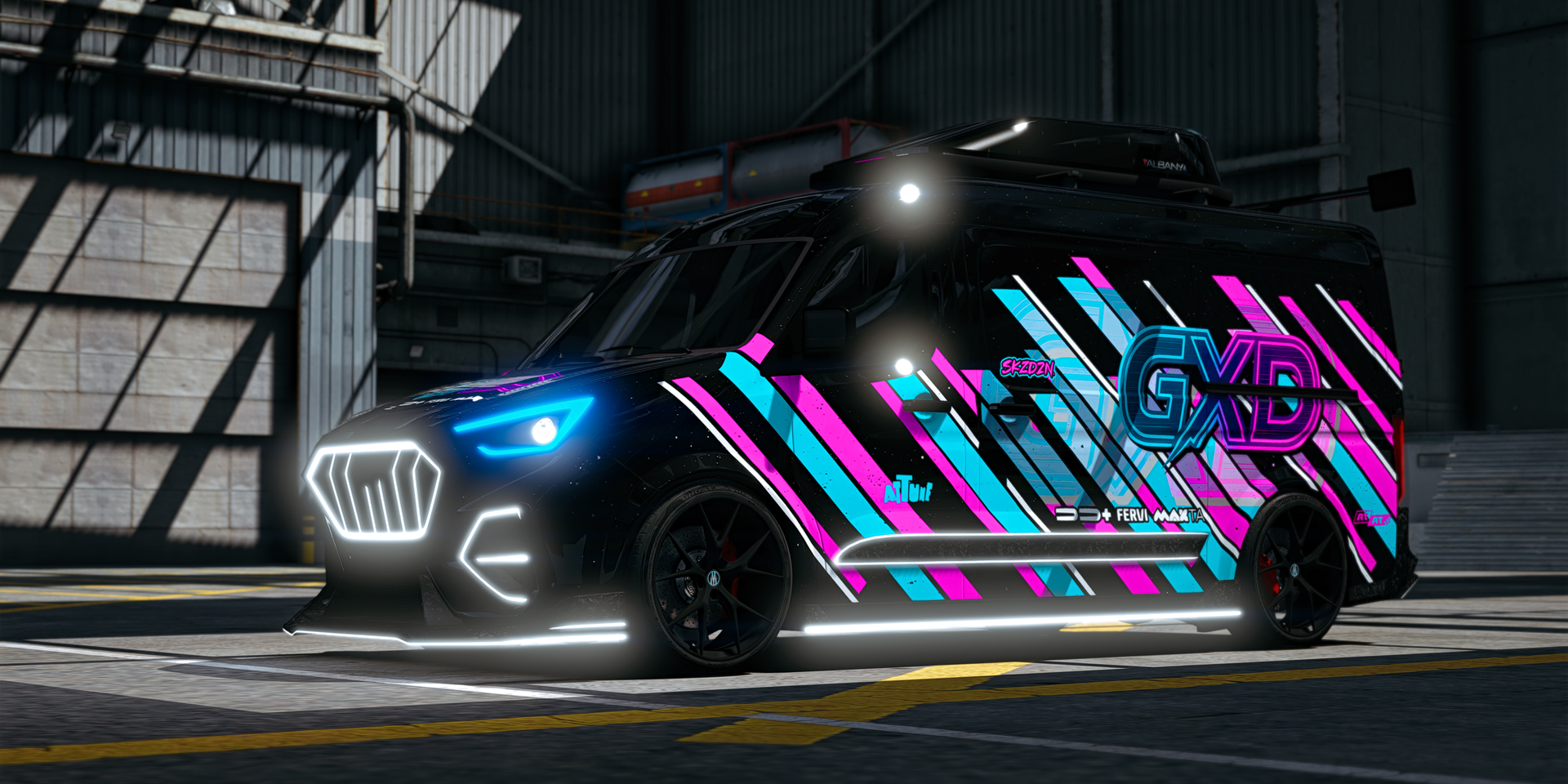 Bravado Blackline Custom Van | Lore-Friendly FiveM Asset | Ghost
