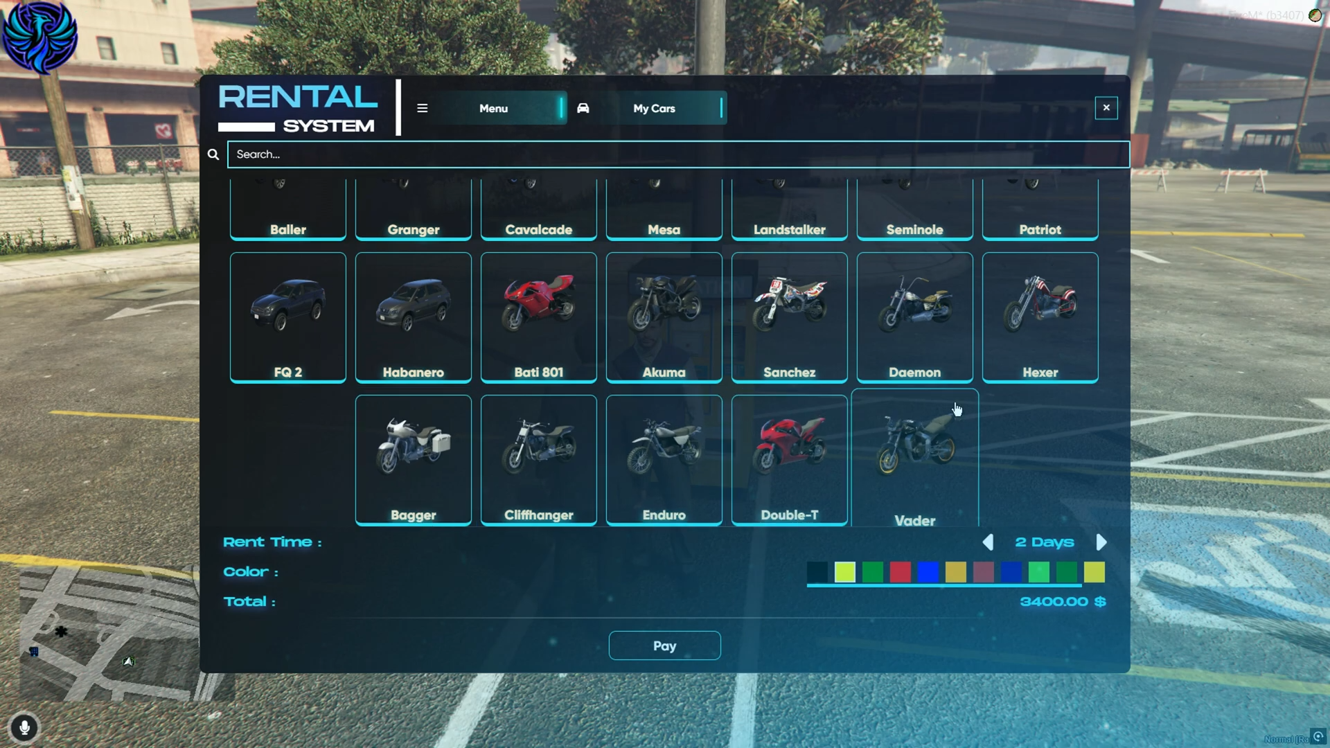 PAID - [QB] Advanced Rental System 2025 | VAG - Premium FiveM scripts ...