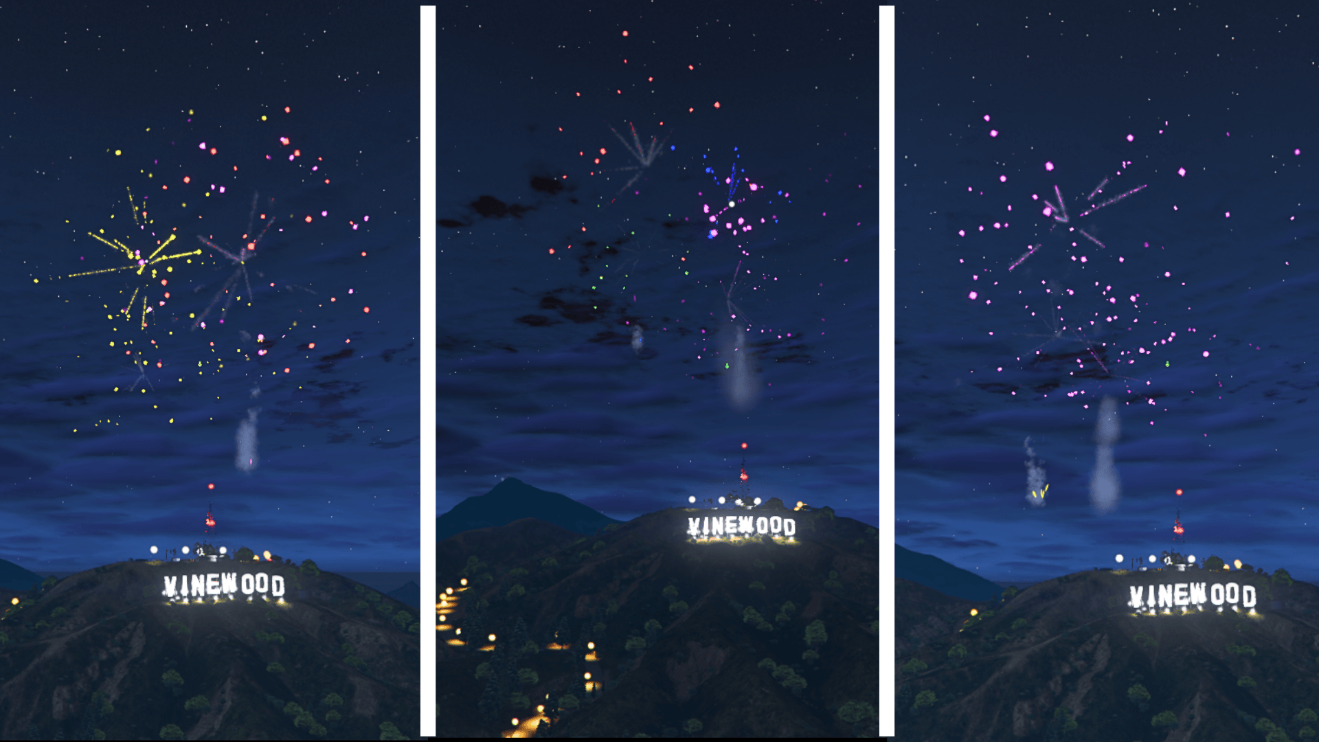 SK STORE · Universal Fireworks Script