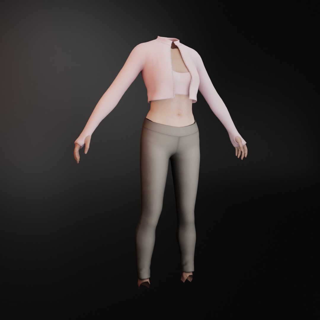 Pewe Studios Clothes · 071. MAUDY COMFY SUIT [F]