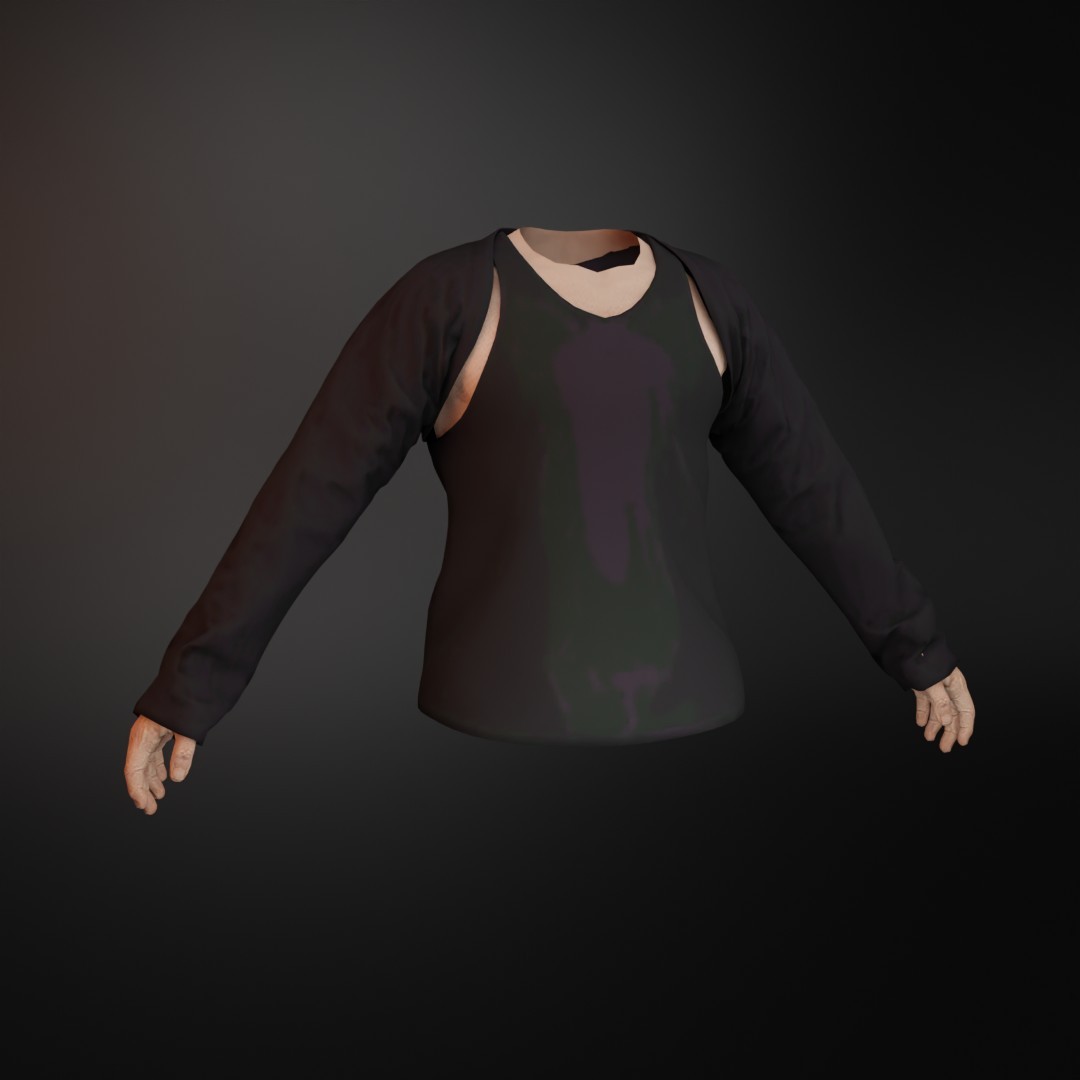 Pewe Studios Clothes · 039. TOP YESHO [M]