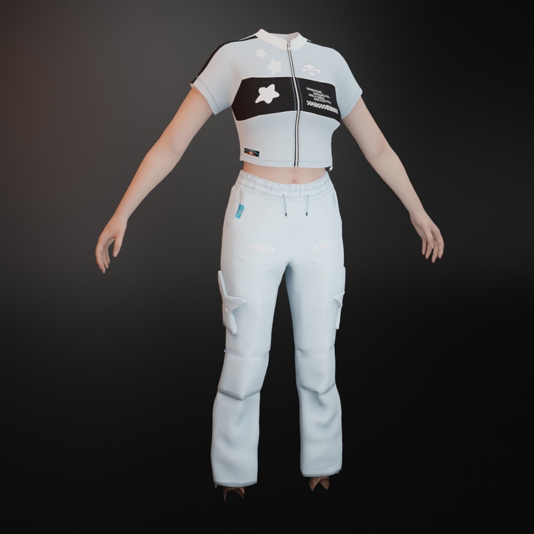 Pewe Studios Clothes · 077. WEAR ME OUT SUIT [F]