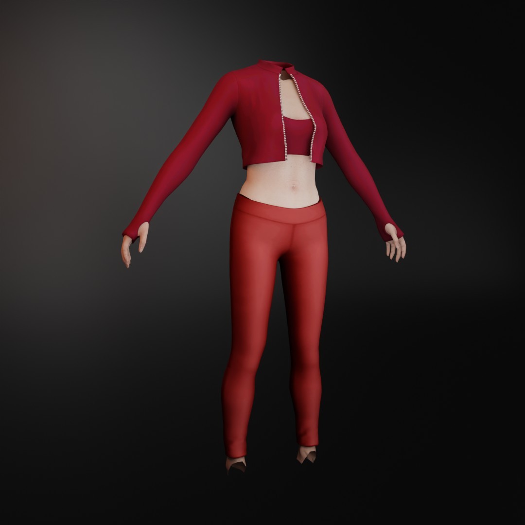Pewe Studios Clothes · 071. MAUDY COMFY SUIT [F]