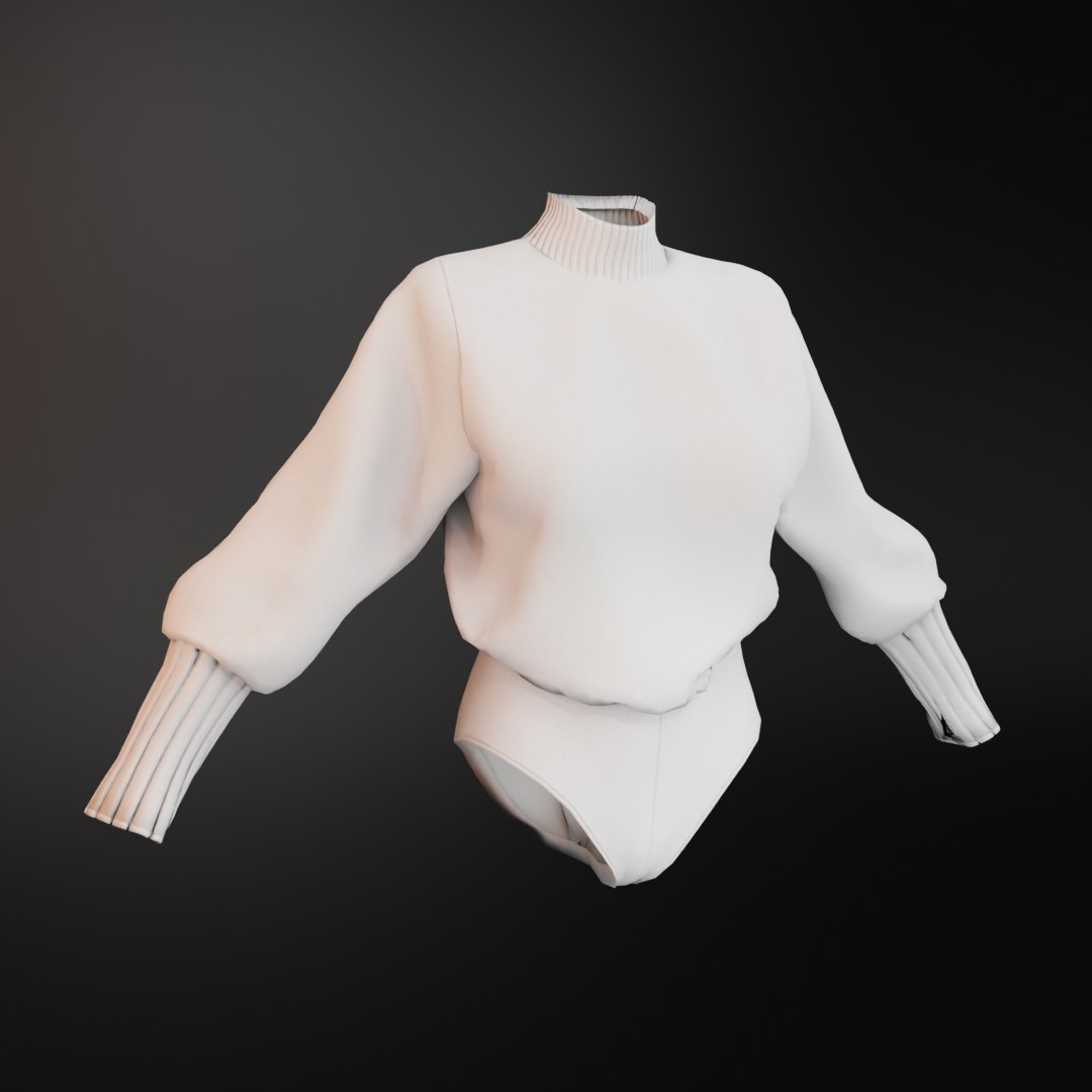 Pewe Studios Clothes · 105. KNIT BODYSUIT [F]