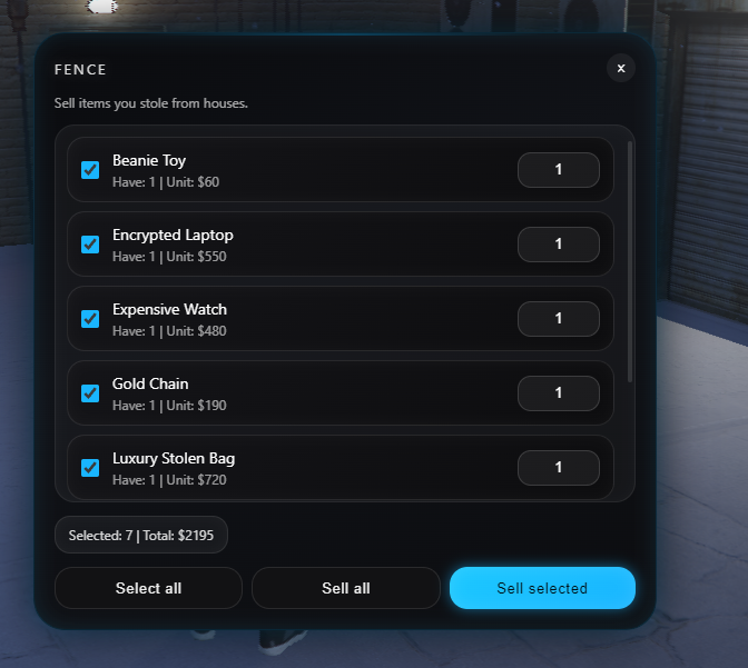 T7 House Robbery Reward Preview