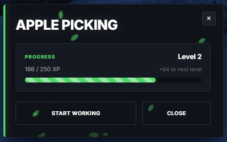 T7 Apple Picking UI