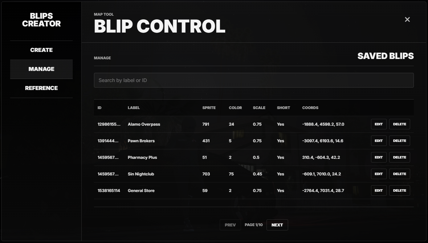 T7 Blips Creator Preview 2