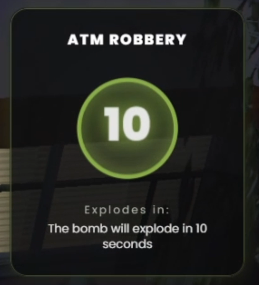 T7 ATM Robbery Preview