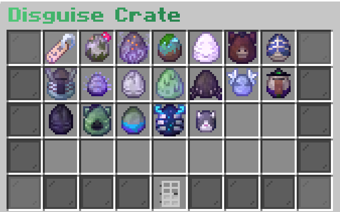 Disguise Crate rewards preview