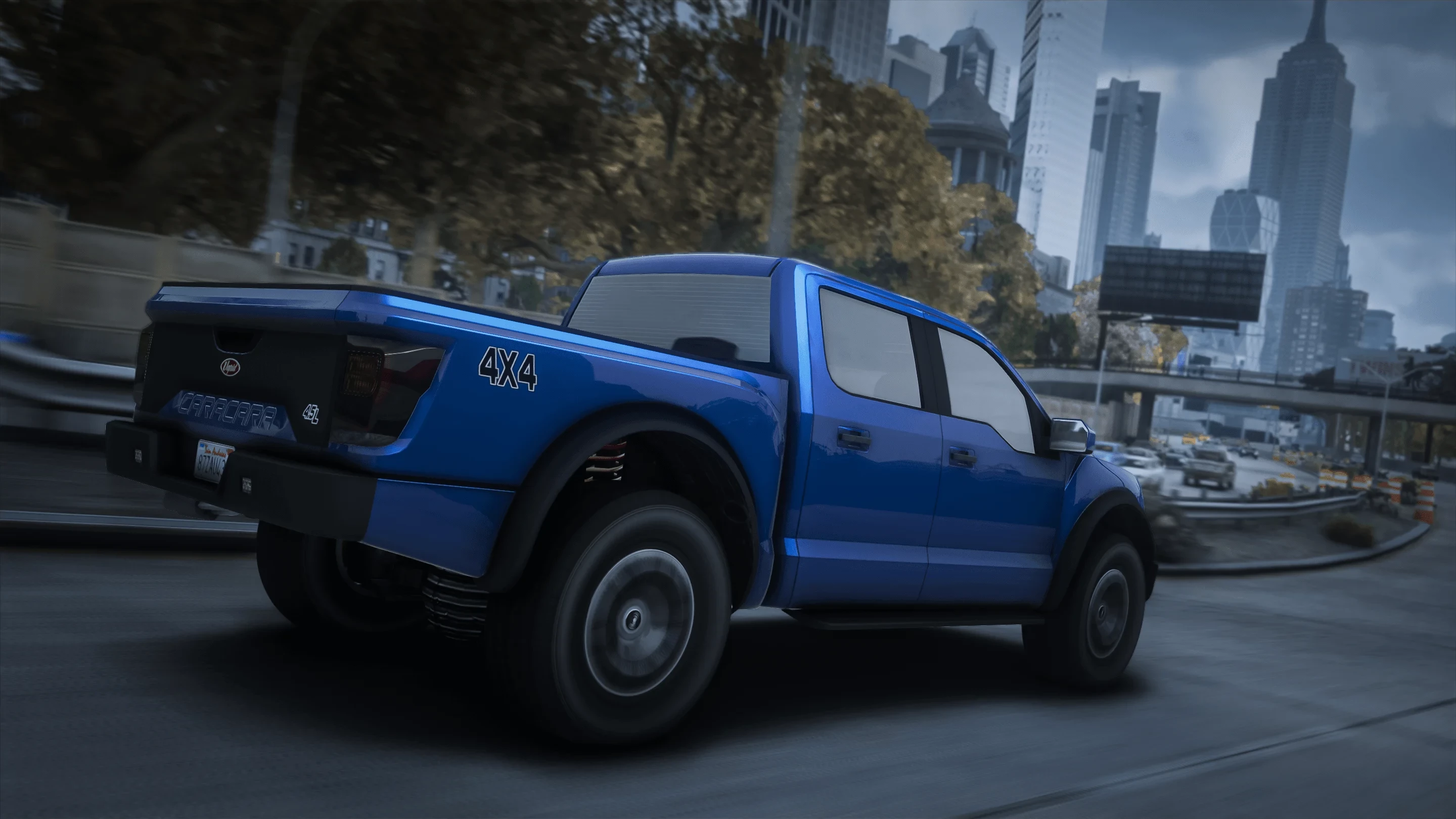 Vapid Caracara 4x4 arrière